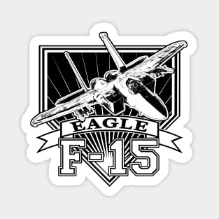 F15 Eagle Fighter Jet Sticker